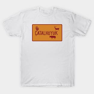 Catalhoyuk Ancient Neolithic Man T-Shirt